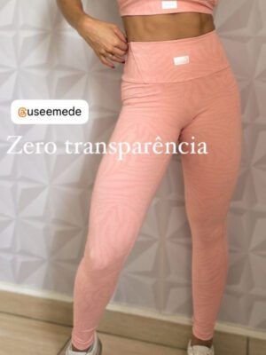 LEGGING ROSE TEXTURIZADA