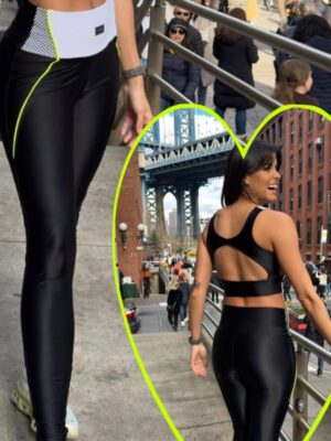 LEGGING PRETA TELINHA